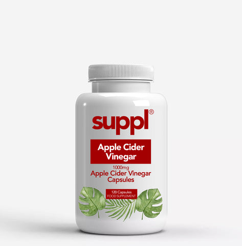 suppl Apple Cider Vinegar Capsules 1000mg